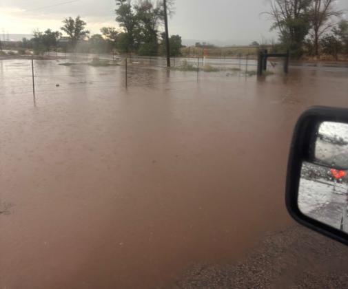 Flash Flooding Hits Bluewater Village After Heavy Rainfall