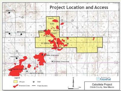 American Future Fuel Announces Major Partnership to Boost Uranium Mining in Cibola