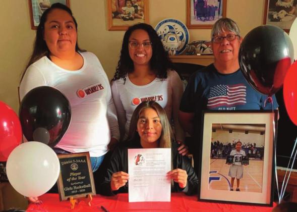 Lady Hawks sending four to next level