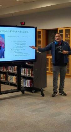 Local Author Visits District Schools