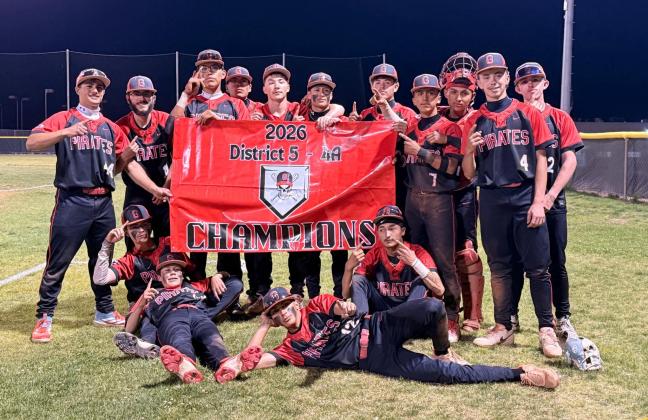 The GHS boys baseball team is off to the state tournament as an 8th seed and will host the 9th seed St. PIus Sartans in a best of 3 series starting May 8th at 6:00pm at the Port of the Pirates. Courtesy Photo