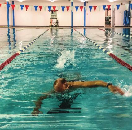 500 Mile Club swimmer reaches 100-mile mark; Octogenarian is the first