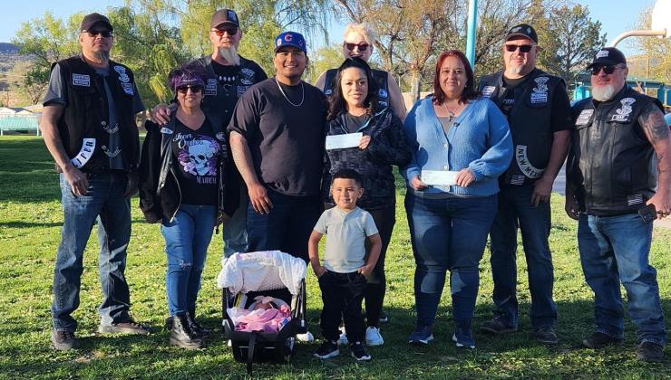 Gabriel Ramirez State Rep., Evelyn Tennant Maiden, Todd Tennant President, Joaquin Sanchez, Kamie Burwell Maiden, Asja White, Shannon DeVine, Joseph Baca Regional Sargent at Arms, James Tobias Vice President, Soliana Sanchez and Antonio Sanchez. Courtesy Photo