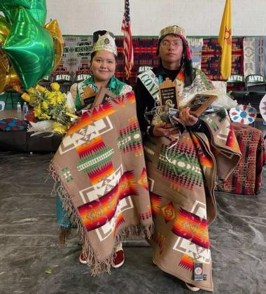 We want to Congratulate the newly crowned Miss/Mr. Native American Thoreau High School Queen and Brave Miss Native American Thoreau High School Queen 2025-2026 : Juliet Loretto Mr. Native American Thoreau High School Brave 20252026: Corun Johonson Also, Congratulation to our 1st and 2nd runner up. 1st Runner up: Kaitlyn Chino 2nd Runner up: Jo-Dee Delgarito All you girls did such an amazing job throughout the whole competition. You all are winners!! Courtesy Photo