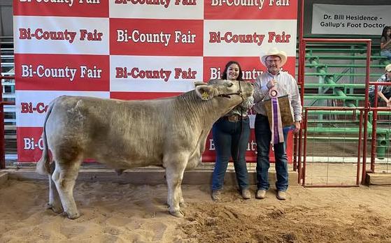 Res. Grand Champ Lamb - Rein Yazzie Courtesy Photo Res. Grand Champ Steer - Karyssa Cook Courtesy Photo