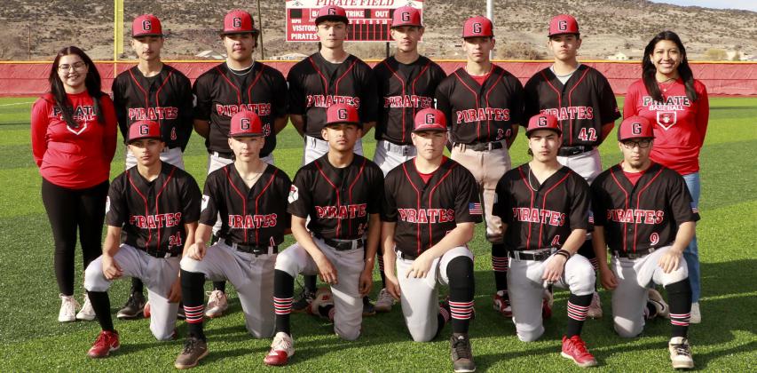 Pirate Baseball Sitting Strong