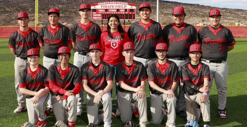 Pirate Baseball Sitting Strong