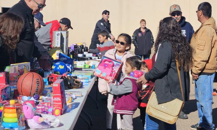 Milan Volunteer Fire Department Christmas Gift Giveaway