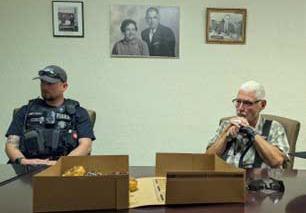 Donuts with a Cop Addresses ATV Concerns