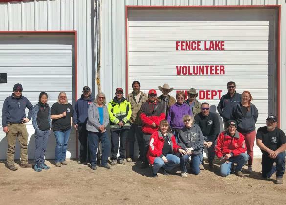 It's that time of year again! Last Saturday, March 4, MD3 C. White, NP1 E. Melton, MD9 P. Craven, and EM Resident L. Nakatsu traveled to Cibola County for the annual Rural Pit Crew CPR refresher. Fence Lake Volunteer Fire Department hosted the southern departments in the morning for a great round of rural resuscitation training. UNM Emergency Medicine - UNM EMS Fellowship - Cibola County Emergency Services &amp;amp; Management Press release