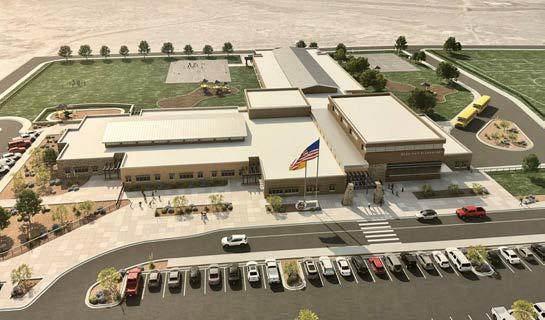 Concept design for the brand-new Mesa View Elementary School. Courtesy Photos