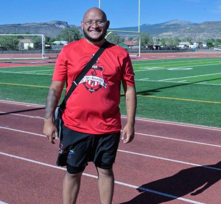 Shaun Sanchez second year head coach of the Grants High School Girls Soccer Team is preparing to his team this summer to meet the upcoming 'challenges' when the season starts in August. GHS Media