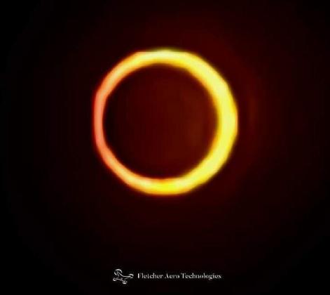 Eclipse Photos by Fletcher Aero Technologies
