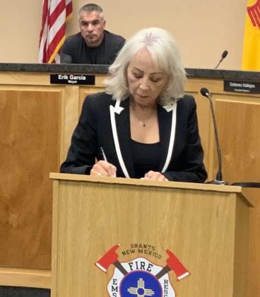 Grants Swears In Vallejos, Rodarte as Lawsuits Land; Residency and Charter Issues Move to Court