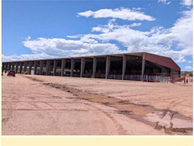 The Grants Rodeo Arena, which has recently been completed and now has a roof, is to be fully enclosed for the next phase. This expansion will enable more events and allow people to rent the arena.
