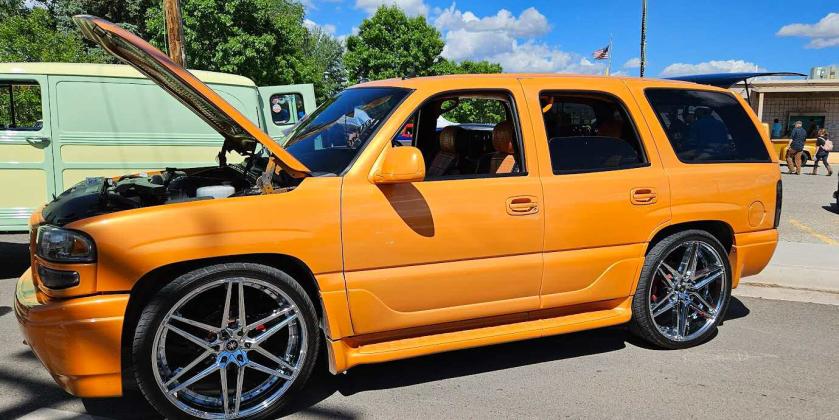 2nd place winner Jorge Salcido with a 2003 GMC Denali Arieanna Crowson - CC