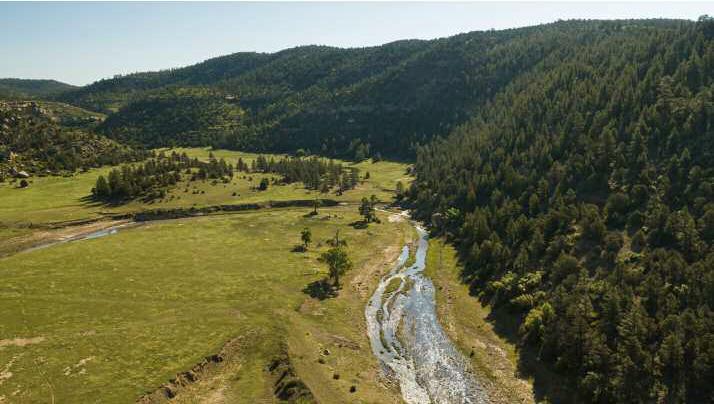 The Vermejo River provides clean drinking water for over 750,000 people across four states Photo by Mirr Ranch Group