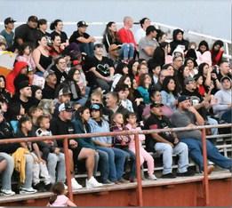 Crowds packed the stands to watch the annual Grants High School Powderpuff game. The long-time traditional is celebrated by the whole community, honoring the spirit of the Pirate homecoming event. Franklin Romero - CC