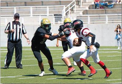 More action last week from the GHS Pirate football game against the Hope Huskies. Franklin Romero - CC