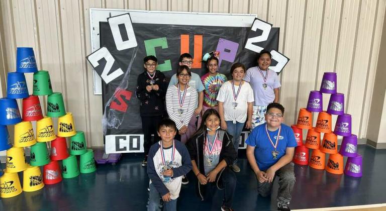 Students Shine at Speed Stacking