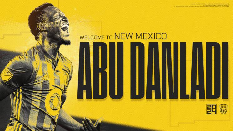 New Mexico United Announces Signing of #1 Pick, Abu Danladi