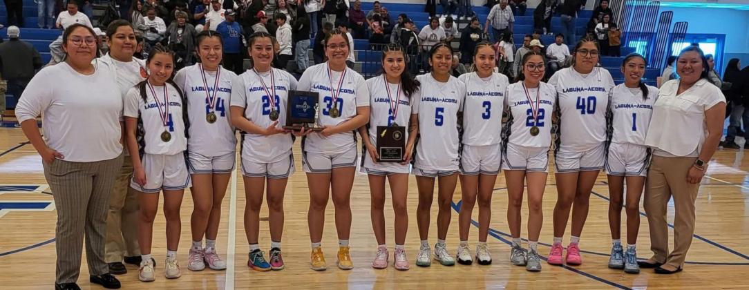 The Laguna-Acoma girls basketball team has received a nine seed and will travel to Questa to take on the eight seeded Lady Wildcats in the first round of the girls 2A state basketball tournament. Franklin Romero - CC
