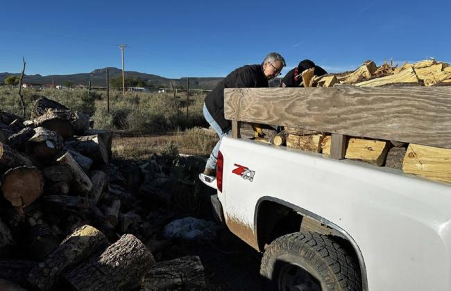 MVFD Supports Community with Firewood
