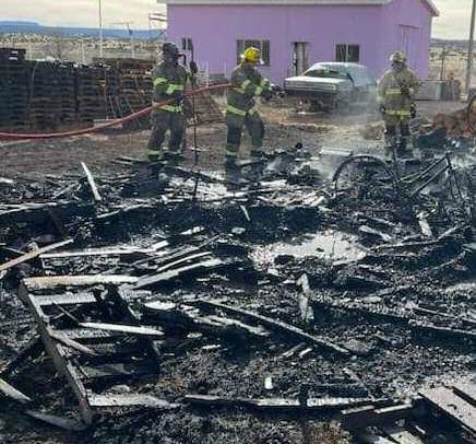 Fire in the Village of Milan