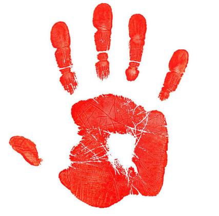 The red handprint — a symbol of silence, violence, and resilience — stands in defiance of the crisis of Missing and Murdered Indigenous Women. It is a mark worn for those who can no longer speak, and a call for justice that must not be ignored. Courtesy Photo