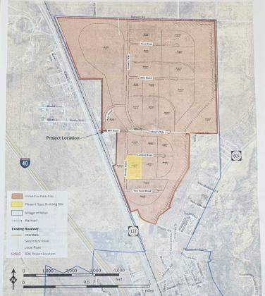 The Milan Industrial Park is a 912.93-acre, masterplanned industrial development located in Milan, New Mexico with direct access to Interstate 40, BNSF Southern Transcon, and the Grants-Milan Airport. The grant received by the U.S. Department of Commerce will be used to improve Mill Road. Arieanna Crowson - CC