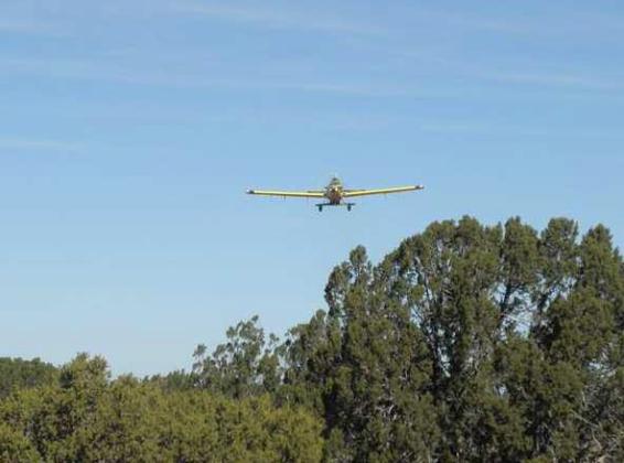 Low Flying Planes Seen as Result of Vegetation Management