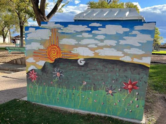 Students Continue Artwork Enhancements at Riverwalk Park