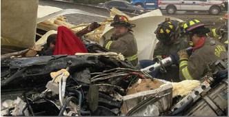 Firefighters Save Life