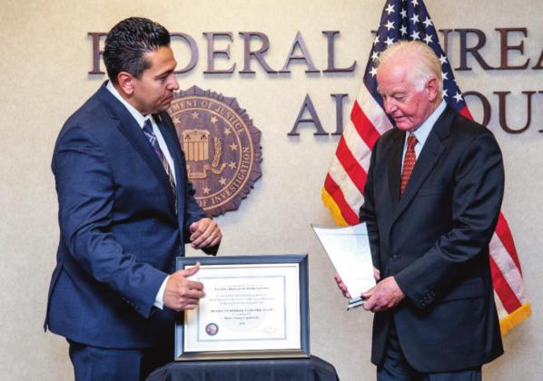 Hispanic-American Institute president receives Albuquerque FBI Director’s Community Leadership Award