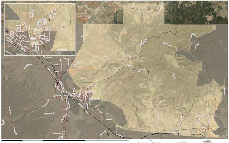 Two Cibola County Board of Commission seats are up for election this year. Only voters in these districts will vote on members of the commission in 2026. Other Cibola County seats, like the Sheriff, Assessor, and Probate Judge will be on every Cibola County ballot. Courtesy Photo