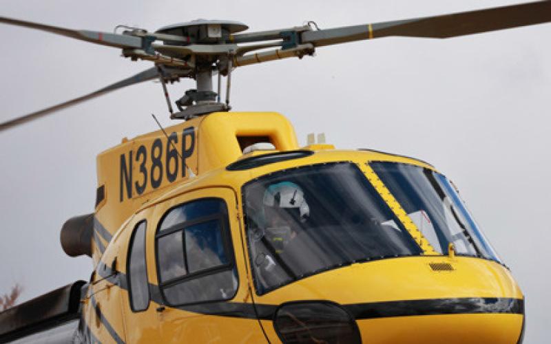 PHI Medical Helicopter was a showcase of the 2026 Mount Taylor Winter Quadrathlon, showing another display of community participation in this annual sporting event. PHOTO by Levi Burress