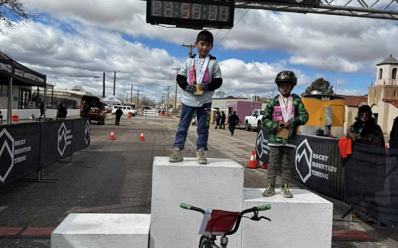 Mount Taylor Kids Quadrathlon 2026 Podium Finishers