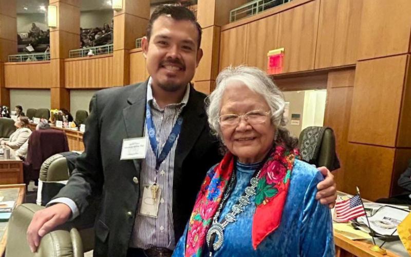Martha Garcia and Her Son