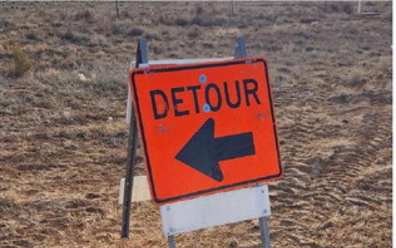 Ramah Navajo Officials Warn Against Sign Theft as BIA 125 Bridge Closure Extende