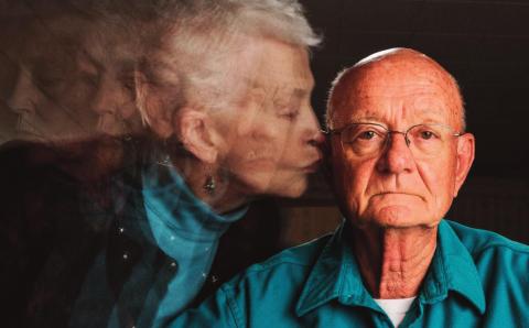 One of the photographs from photographer Eric O'Connell's award-winning series, entered in the 2021 Off the Clock competition. The photo features O'Connell's parents and Cibola County locals, Mike O'Connell (right) and Dena O'Connell (left). Courtesy photo