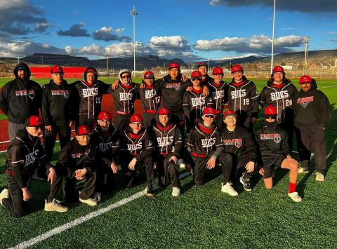 Baseball Bucs Win First Game