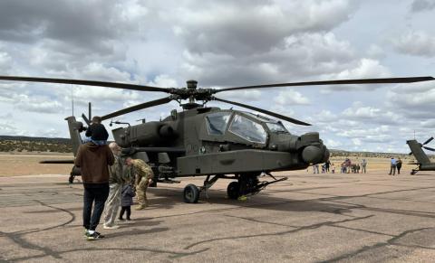 Apache Helicopters in Grants