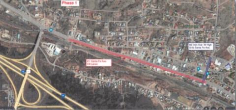 Phase One of Sewer and Water Line Replacement Begins on Santa Fe Avenue