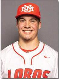 Grants High School alum Isaac Gallegos has a storied baseball career. From playing with the local Pirates to collegiate fame with the University of New Mexico Lobos, the homegrown athlete has been drafted to the Atlanta Braves. Gallegos was a 16th Round pick, coming in at 489 in the draft. He stands 6-foot, 3-inches tall and weighs 215 pounds. The athlete was born in 2002 and is a Junior at UNM. Look to next week’s edition for more information on the local athlete. Courtesy Photo