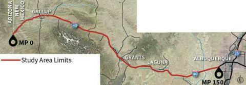 I-40 Study to Improve Road Through Cibola