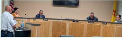 Grants Fire Chief Mike Maes discussed what is commonly referred to as the Alamo Fire, recognizing all the different businesses and citizens who helped put out the fire and those who are helping the families who lost their house. Amerika Rougemont - CC