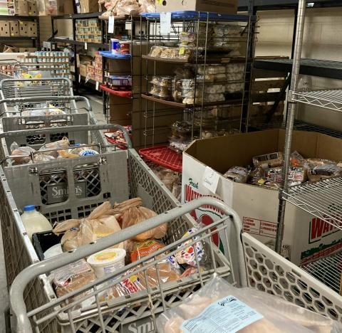 The Grants Community Pantry feeds between 600 and 800 families per month in their current small space. With help from the state through grant funding, the Grants pantry is looking to more than double the current size of the pantry. Faith Mosley - CC