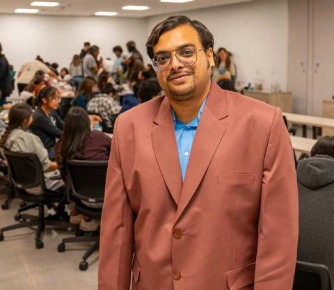 Courtesy Photo Dr.RoyChowdhury2.jpg: Navajo Technical University’s Dr. Roy Chowdhury is the team's faculty mentor for the DOE American-Made TCU Energy and Food Sovereignty Nexus Prize.