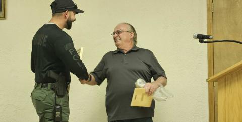 Milan Board of Trustees Recognizes Exceptional Police Training Achievement