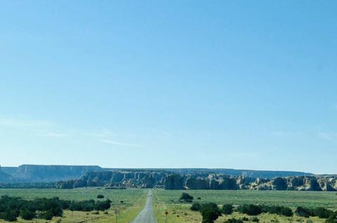 The distant Acoma under the vast sky Courtesy of Anne Richie Balgos